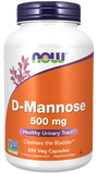 D-Manose, 500 mg, 240 Cápsulas Vegetarianas