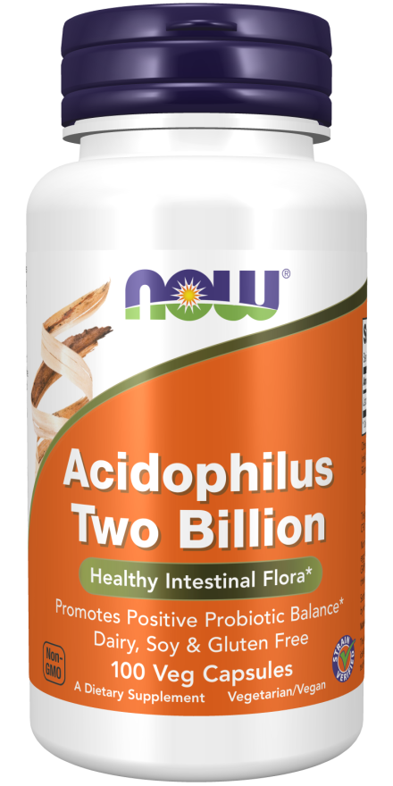 Acidophilus Two Billion, 100 Cápsulas Vegetarianas