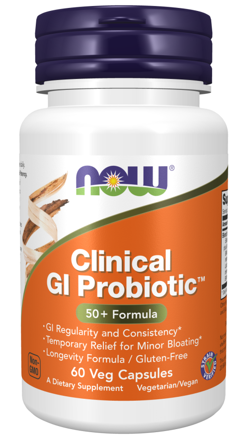 GI Probiotic™ Clínicas, 60 Cápsulas Vegetarianas