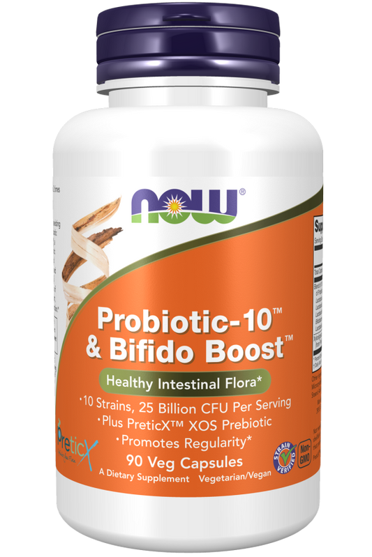 Probiotic-10™ e Bifido Boost™, 90 Cápsulas Vegetarianas