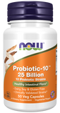 Probiotic-10™ 25 bilhões, 50 Cápsulas Vegetarianas