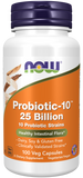 Probiotic-10™ 25 bilhões, 100 Cápsulas Vegetarianas