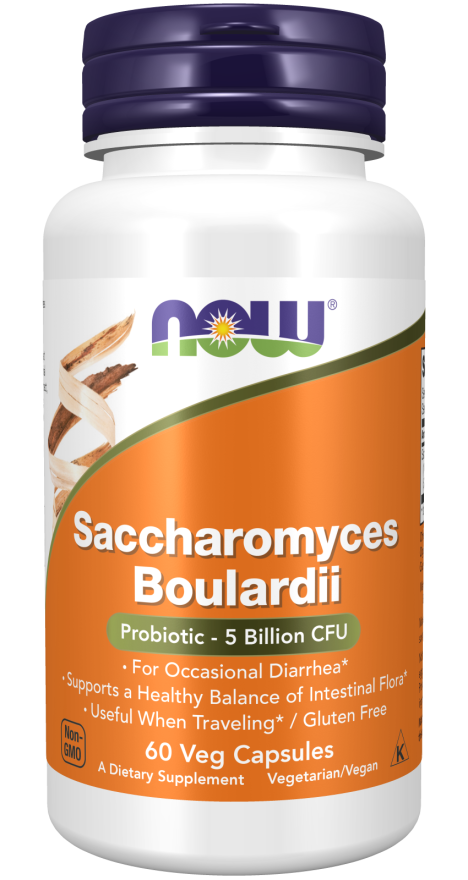 Saccharomyces Boulardii, 60 Cápsulas Vegetarianas