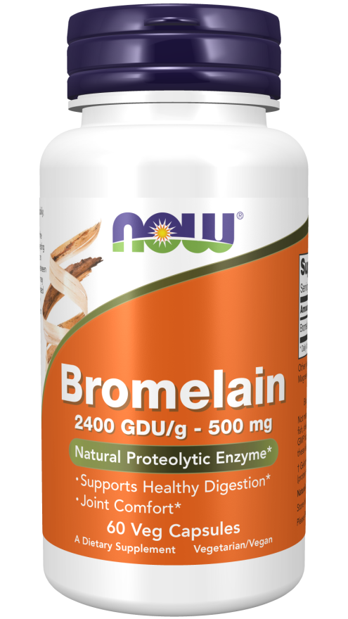 Bromelina, 500 mg, 60 Cápsulas Vegetarianas