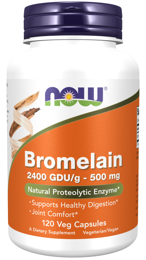 Bromelina, 500 mg, 120 Cápsulas Vegetarianas