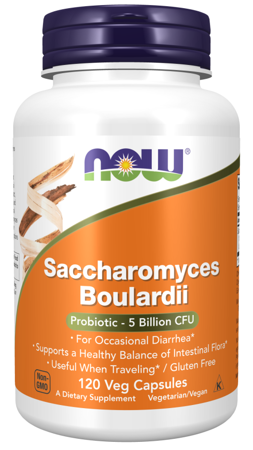 Saccharomyces Boulardii, 120 Cápsulas Vegetarianas