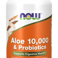 Aloe 10.000 & Probióticos - 60 Cápsulas Vegetarianas