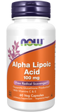 Ácido Alfa Lipóico, 100 mg, 60 Cápsulas Vegetarianas