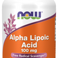 Ácido Alfa Lipóico, 100 mg, 120 Cápsulas Vegetarianas