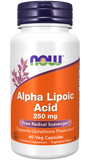 Ácido Alfa Lipóico, 250 mg, 60 Cápsulas Vegetarianas