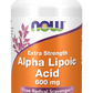 Ácido Alfa Lipóico, 600 mg, 60 Cápsulas Vegetarianas de Força Extra