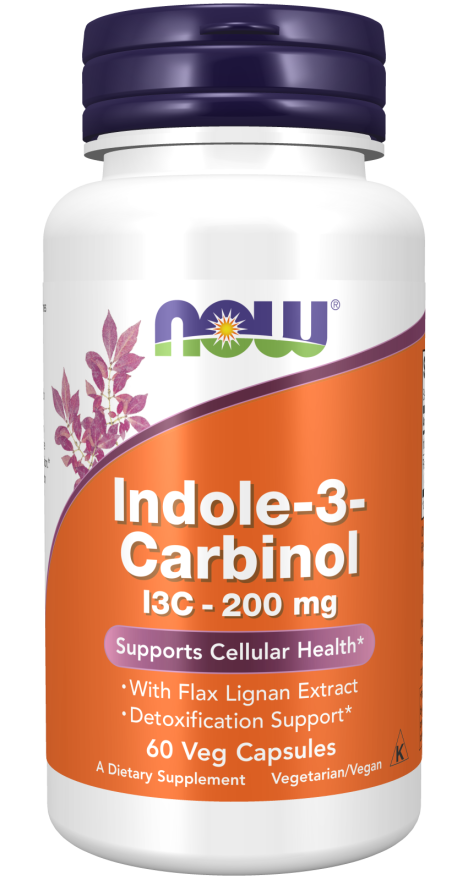 Indol-3-Carbinol (I3C), 200 mg, 60 Cápsulas Vegetarianas