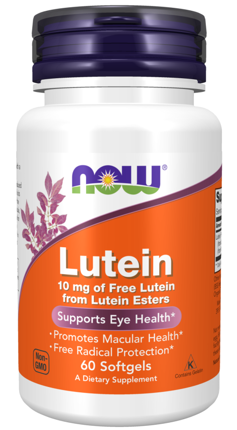 Luteína, 10 mg, 60 Softgels