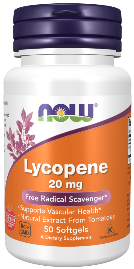 Lycopene, 20 mg, 50 Softgels