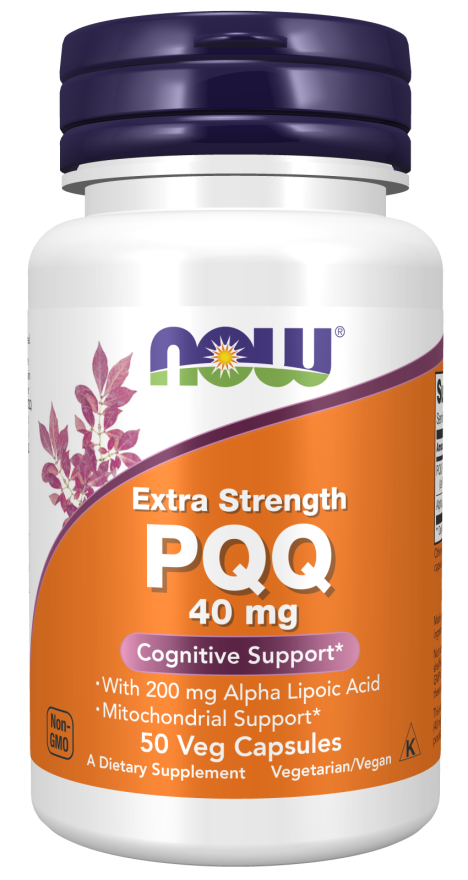 PQQ, Extra Strength 40 mg, 50 Cápsulas Vegetarianas