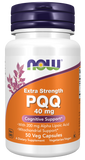 PQQ, Extra Strength 40 mg, 50 Cápsulas Vegetarianas