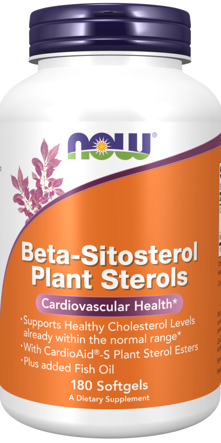 Esteróis Vegetais Beta-Sitosterol, 180 Softgels