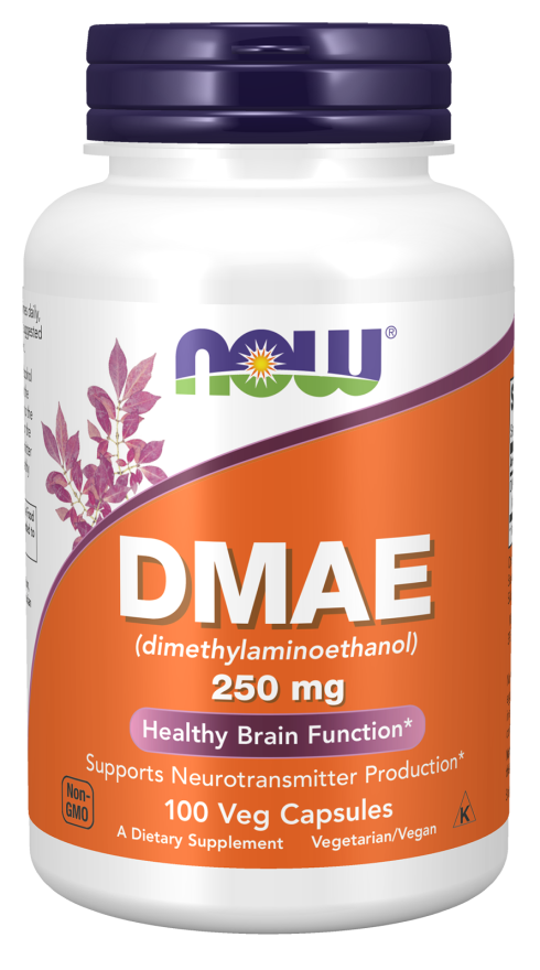 DMAE 250 mg, 100 Cápsulas Vegetarianas