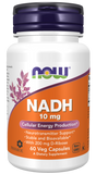 NADH, 10 mg, Cápsulas Vegetarianas