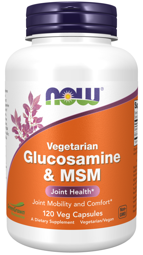 Glucosamina e MSM (Vegetariano), 120 Cápsulas Vegetariano