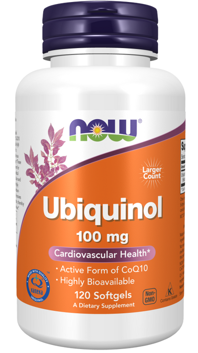Ubiquinol, 100 mg, 120 Softgels