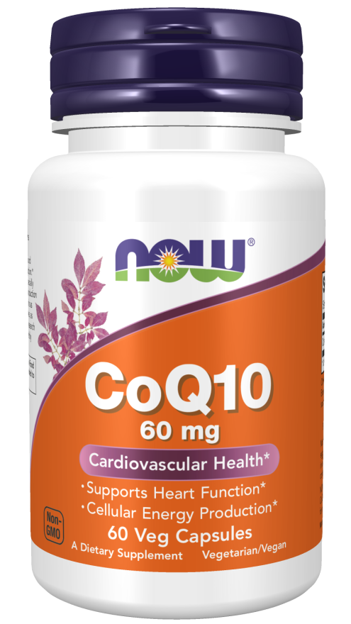 CoQ10, 60 mg, 60 Cápsulas Vegetarianas