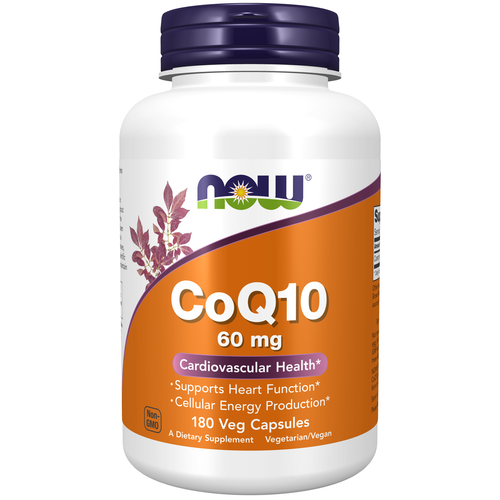 CoQ10, 60 mg, 180 Cápsulas Vegetarianas