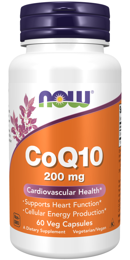 CoQ10, 200 mg, 60 Cápsulas Vegetarianas