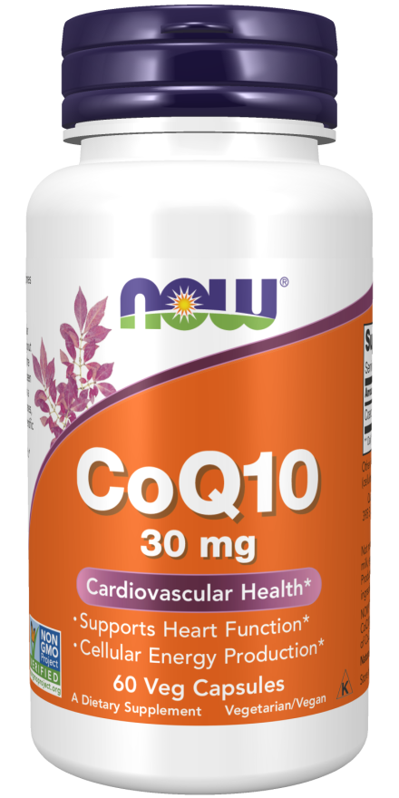 CoQ10, 30 mg, 60 Cápsulas Vegetarianas