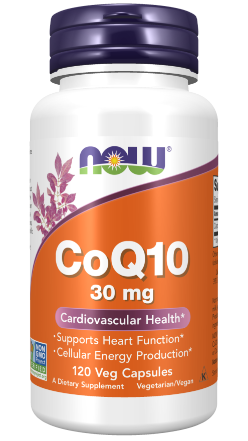 CoQ10, 30 mg, 120 Cápsulas Vegetarianas