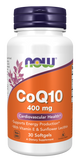 CoQ10, 400 mg, 30 Softgels