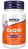 CoQ10, 100 mg, 50 Softgels