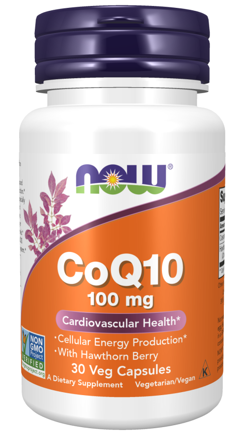 CoQ10, 100 mg, 30 Cápsulas Vegetarianas Hawthorn Berry