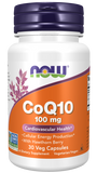 CoQ10, 100 mg, 30 Cápsulas Vegetarianas Hawthorn Berry