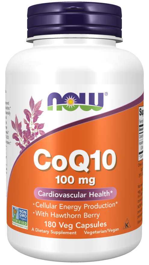 CoQ10, 100 mg, 180 Cápsulas Vegetarianas Hawthorn Berry