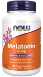 Melatonina, 3 mg, 180 Cápsulas Vegetarianas