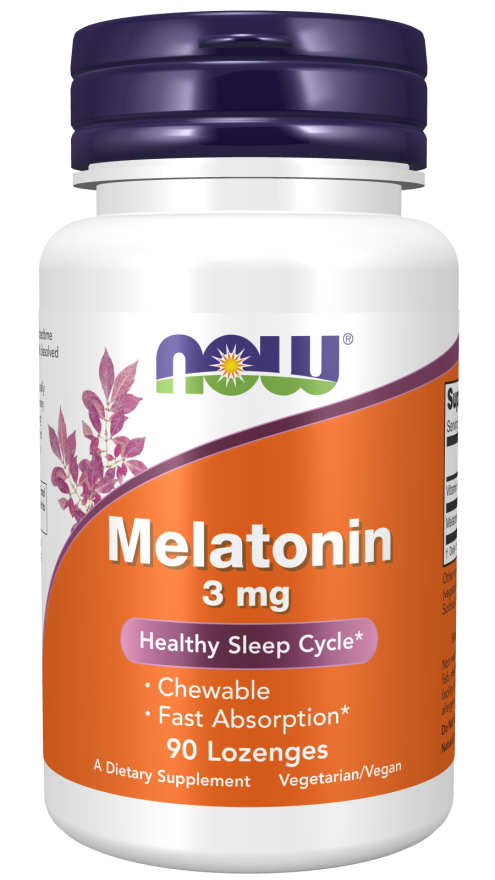 Melatonina, 3 mg, 90 Pastilhas