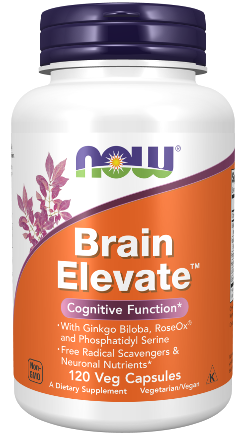 Brain Elevate™, 120 Cápsulas Vegetarianas