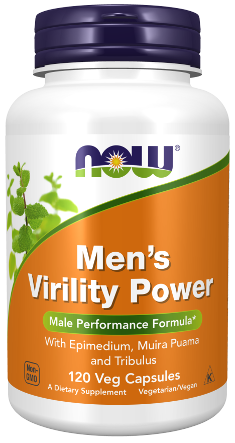 Men's Virility Power, 120 Cápsulas Vegetarianas