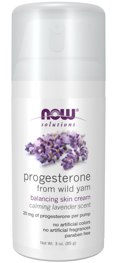 Progesterona de Wild Yam with Lavender Balancing Skin Cream, ( 85 g)