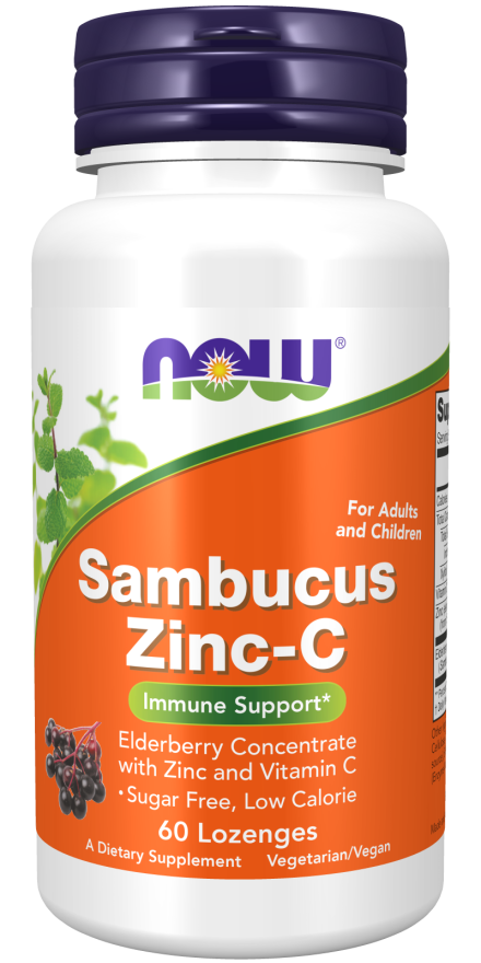 Sambucus Zinc-C, 60 Pastilhas