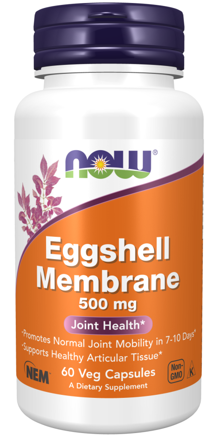 Membrana de Casca de Ovo, 500 mg, 60 Cápsulas Vegetarianas
