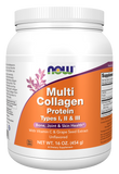 Proteína Multi Colágeno Tipos I, II e III em Pó, ( 454 g)