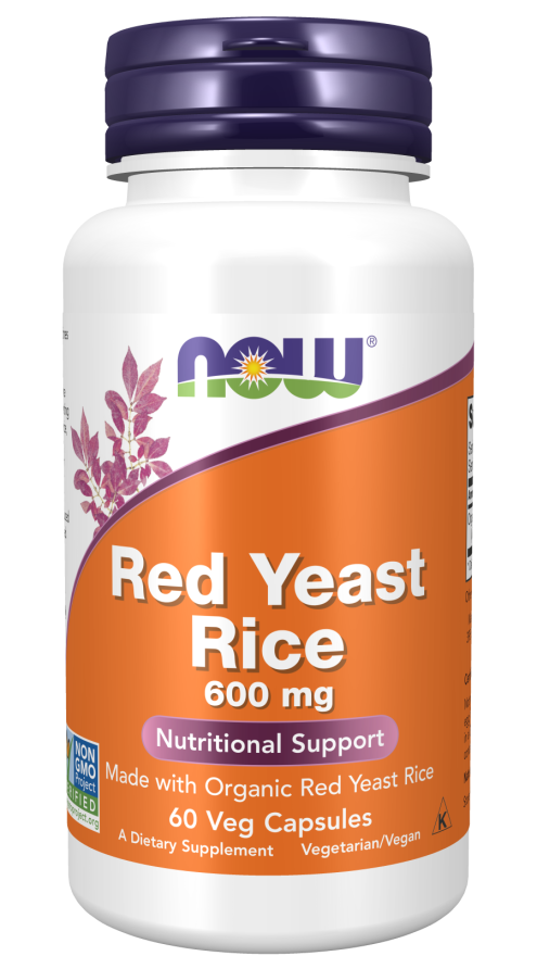 Red Yeast Rice, 600 mg, 60 Cápsulas Vegetarianas