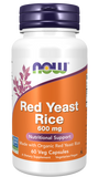 Red Yeast Rice, 600 mg, 60 Cápsulas Vegetarianas