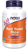 Red Yeast Rice, 600 mg, 120 Cápsulas Vegetarianas