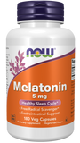 Melatonina, 5 mg, 180 Cápsulas Vegetarianas