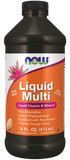 Multi Líquido, Sabor Tropical Laranja, (473 mL)