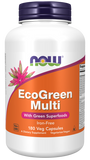 Multivitaminas EcoGreen, 180 Cápsulas Vegetarianas