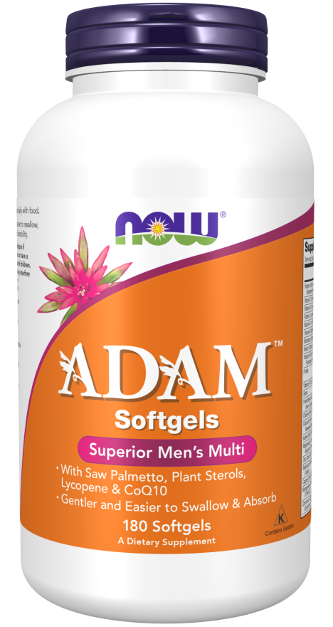 Adam™, Cápsulas de Vitaminas Múltiplas Masculinas, 180 Softgels